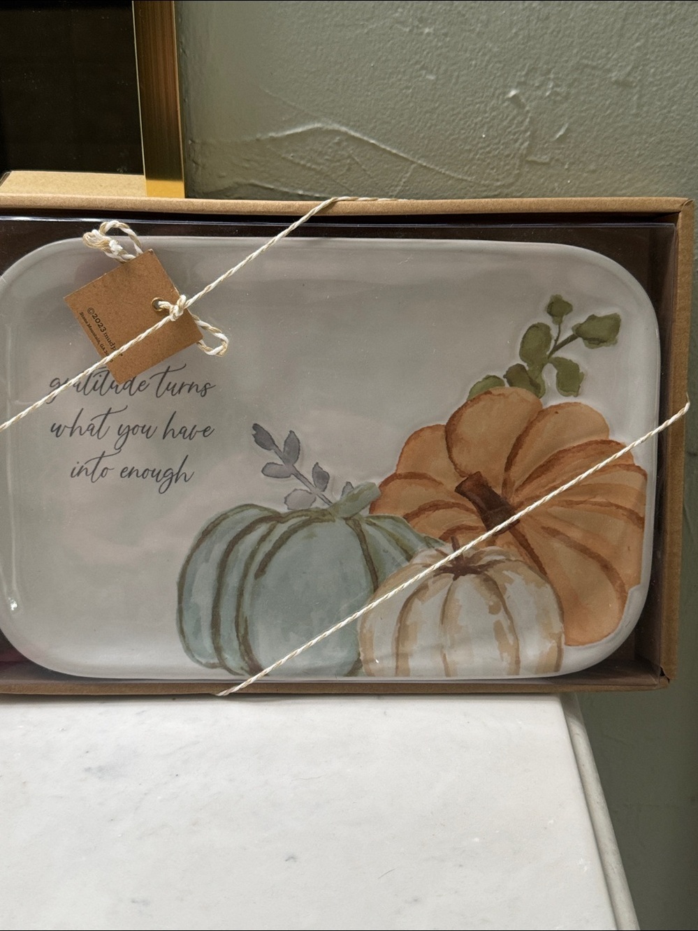 Mud Pie Gratitude Platter